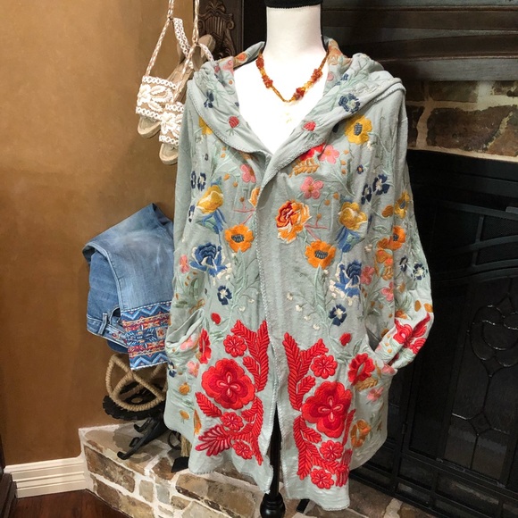 Johnny Was Wysen Hooded Duster NWT - Picture 2 of 10